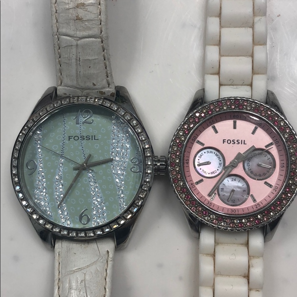 Two fossil watches (needs new bands)